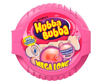 Wrigley Hubba Bubba Bubble Tape Traube x 12