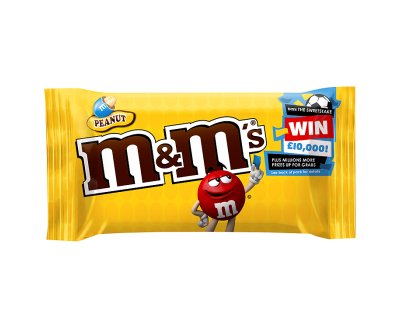 M&M's Peanut Chocolate - 12 x 125g Share Bags