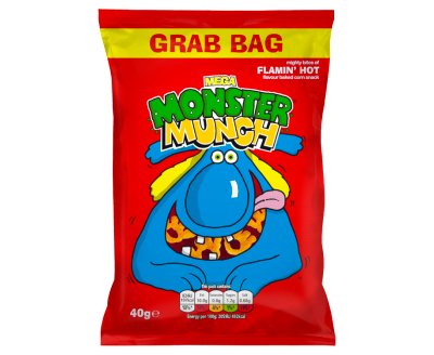 Mega Monster Munch Flamin Hot Flavour Baked