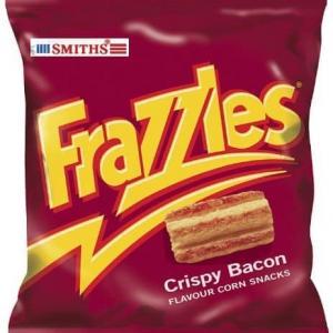 Smiths Frazzles Crispy Bacon Flavour Corn Snacks