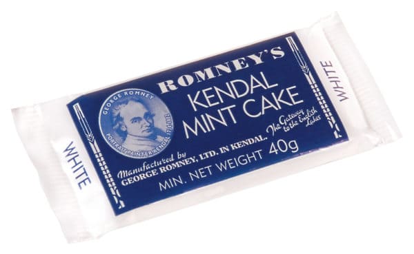 Romneys Kendal Mint Cake 40g MINI White Bars