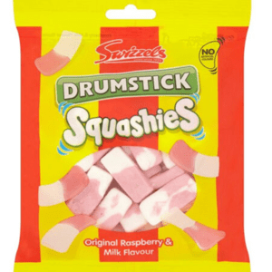 Swizzels Drumstick Squashies Raspberry & Milk Flavour