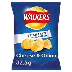 Walkers Cheese & Onion Crisps (32.5g