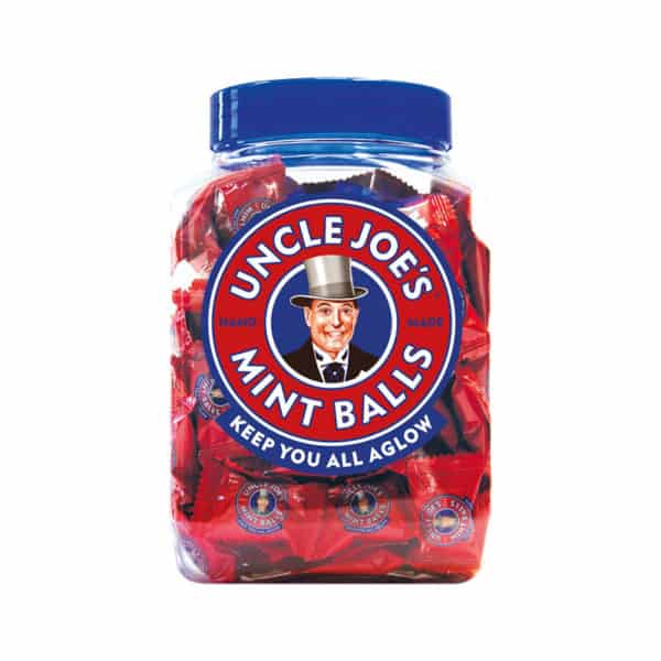 Uncle Joes Mint Balls  800g Cookie Jar 