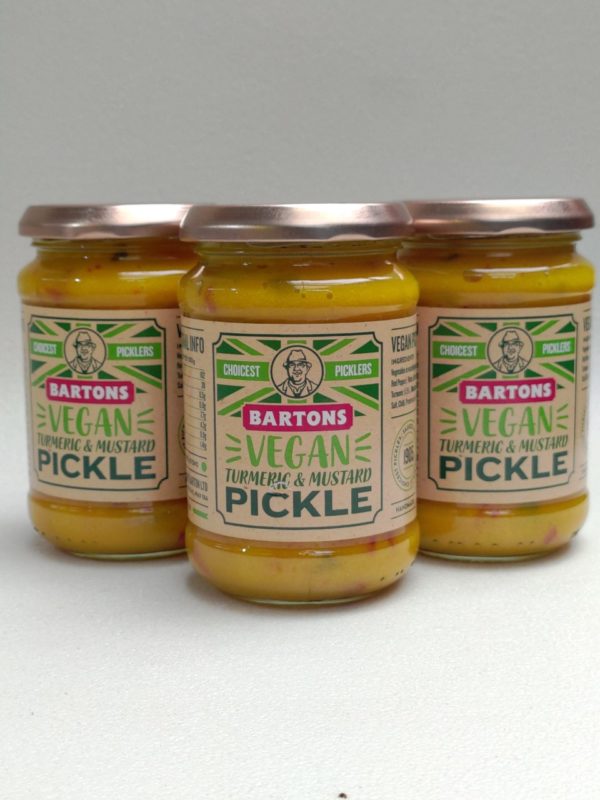 Bartons Vegan Turmeric & Mustard Pickle 270g